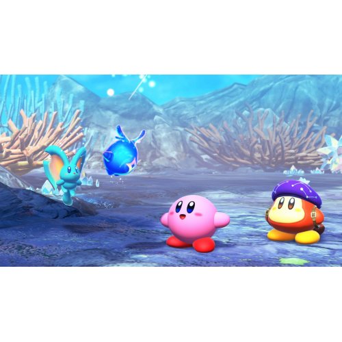Гра Kirby and the Forgotten Land + Star-Crossed World (Nintendo Switch 2) (0045496312930) купити в Україні: Київ, Львів, Хмельницький, Тернопіль | Низька ціна, відгуки, характеристики від TELEMART фото