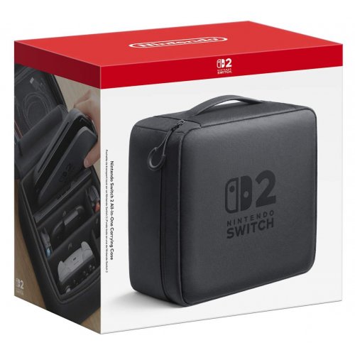 Чехол для Nintendo Switch 2 Carrying Case All in One (0045496321512) Black купить в Украине: Киев, Днепр, Харьков, Одесса  | Низкая цена, отзывы, характеристики от TELEMART фото
