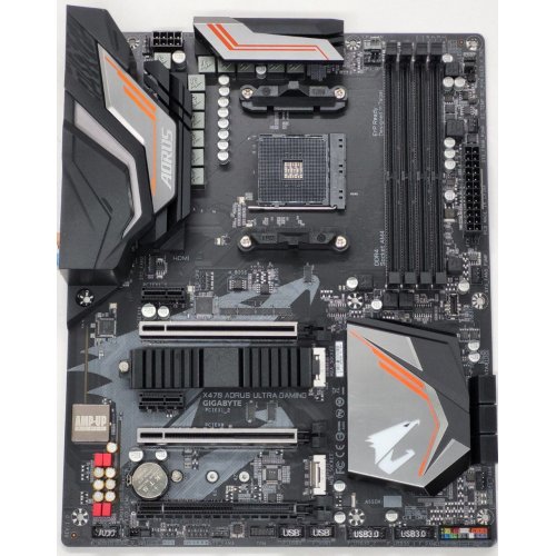 Материнская плата Gigabyte X470 AORUS ULTRA GAMING (sAM4, AMD X470) (Восстановлено продавцом, 814200) купить в Украине: Киев, Днепр, Харьков, Одесса  | Проверка совместимости, низкая цена, отзывы, характеристики от TELEMART фото
