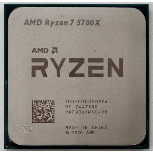 Процессор AMD Ryzen 7 5700X 3.4(4.6)GHz 32MB sAM4 Tray (100-000000926) (Восстановлено продавцом, 814210) купить в Украине: Киев, Днепр, Харьков, Одесса  | Проверка совместимости, низкая цена, отзывы, характеристики от TELEMART фото