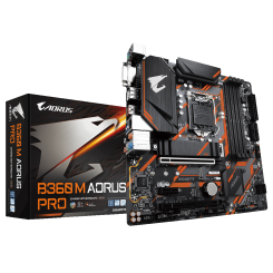 Материнська плата Gigabyte B360 M AORUS PRO (s1151-V2, Intel B360) (Відновлено продавцем, 814211)
