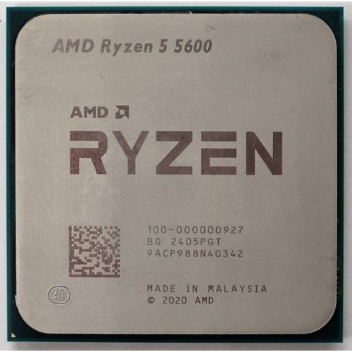 Процесор AMD Ryzen 5 5600 3.5(4.4)GHz 32MB sAM4 Tray (100-000000927) (Відновлено продавцем, 814228) купити в Україні: Київ, Львів, Хмельницький, Тернопіль | Перевірка сумісності, низька ціна, відгуки, характеристики від TELEMART фото