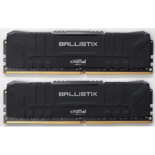 Озу Crucial DDR4 16GB (2x8GB) 3200Mhz Ballistix Black (BL2K8G32C16U4B) (Восстановлено продавцом, 814234) купить в Украине: Киев, Днепр, Харьков, Одесса  | Проверка совместимости, низкая цена, отзывы, характеристики от TELEMART фото