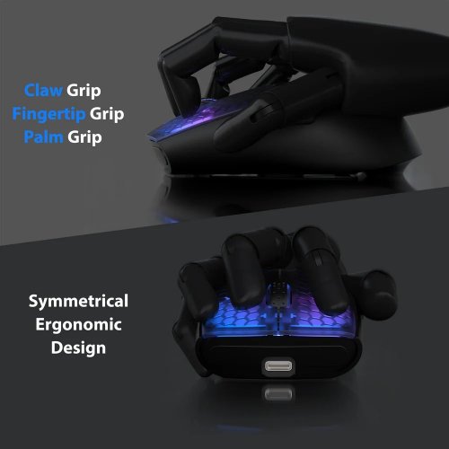 Уценка мышка Attack Shark X5 Wireless (AS-6922456700225-B) Black (Вскрытая упаковка, 814281) купить в Украине: Киев, Днепр, Харьков, Одесса  | Низкая цена, отзывы, характеристики от TELEMART фото