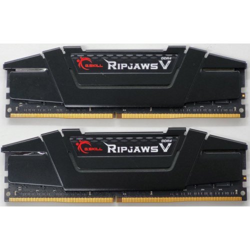 Озп G.Skill DDR4 32GB (2x16GB) 3200Mhz Ripjaws V (F4-3200C16D-32GVK) (Відновлено продавцем, 814449) купити в Україні: Київ, Львів, Хмельницький, Тернопіль | Перевірка сумісності, низька ціна, відгуки, характеристики від TELEMART фото