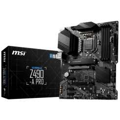 Материнська плата MSI Z490-A PRO (s1200, Intel Z490) (Відновлено продавцем, 814456)