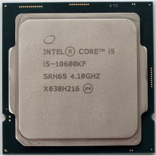 Процессор Intel Core i5-10600KF 4.1(4.8)GHz 12MB s1200 Tray (CM8070104282136) (Восстановлено продавцом, 814457) купить в Украине: Киев, Днепр, Харьков, Одесса  | Проверка совместимости, низкая цена, отзывы, характеристики от TELEMART фото