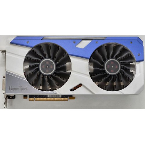 Відеокарта Palit GeForce GTX 1080 GameRock Premium Edition 8192MB (NEB1080H15P2-1040G) (Відновлено продавцем, 814459) купити в Україні: Київ, Львів, Хмельницький, Тернопіль | Перевірка сумісності, низька ціна, відгуки, характеристики від TELEMART фото