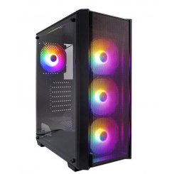 Корпус 1stPlayer V4-4F1 без БП Black (Восстановлено продавцом, 814474)