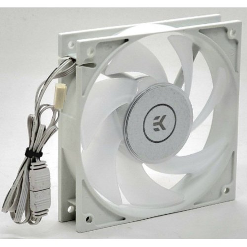 Кулер для корпуса EKWB EK-Vardar EVO 120ER D-RGB (500-2200 rpm) (3831109825372) White (Відновлено продавцем, 814475) купити в Україні: Київ, Львів, Хмельницький, Тернопіль | Перевірка сумісності, низька ціна, відгуки, характеристики від TELEMART фото