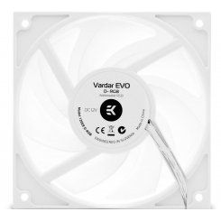 Кулер для корпуса EKWB EK-Vardar EVO 120ER D-RGB (500-2200 rpm) (3831109825372) White (Відновлено продавцем, 814476)