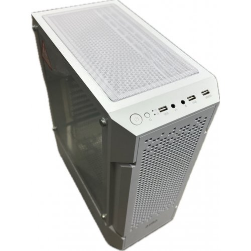Уцінка корпус Gamdias AURA GC7 ARGB Tempered Glass без БЖ (4711514500684) White (Пошкоджено пакування, відсутня заглушка слоту розширення, 814491) купити в Україні: Київ, Львів, Хмельницький, Тернопіль | Перевірка сумісності, низька ціна, відгуки, характеристики від TELEMART фото