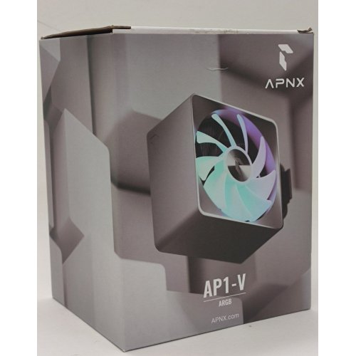 Кулер APNX AP1 (APTC-PF30517.11) Black (Відновлено продавцем, 814642) купити в Україні: Київ, Львів, Хмельницький, Тернопіль | Перевірка сумісності, низька ціна, відгуки, характеристики від TELEMART фото