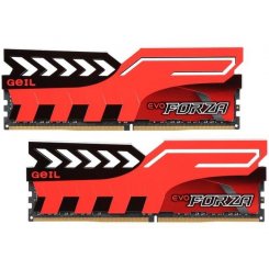 Озп Geil DDR4 16GB (2x8GB) 3200Mhz EVO FORZA Red (GFR416GB3200C16DC) (Відновлено продавцем, 814645)