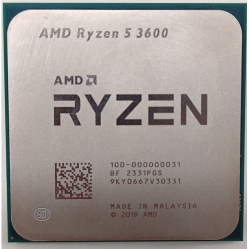 Процессор AMD Ryzen 5 3600 3.6(4.2)GHz 32MB sAM4 Tray (100-000000031) (Восстановлено продавцом, 814647) купить в Украине: Киев, Днепр, Харьков, Одесса  | Проверка совместимости, низкая цена, отзывы, характеристики от TELEMART фото