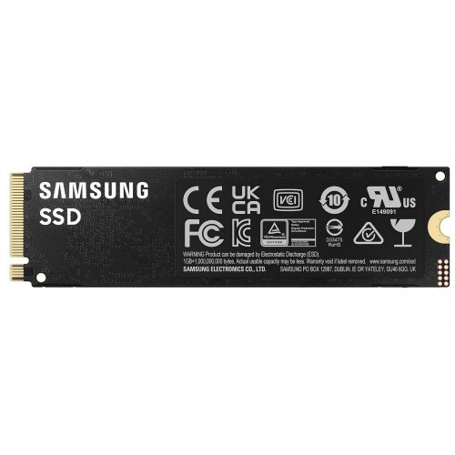 Уценка ssd-диск Samsung 990 PRO V-NAND 3-bit MLC 1TB M.2 (2280 PCI-E) NVMe 2.0 (MZ-V9P1T0BW) (Вскрытая упаковка, 814688) купить в Украине: Киев, Днепр, Харьков, Одесса  | Проверка совместимости, низкая цена, отзывы, характеристики от TELEMART фото