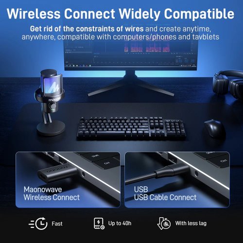 Микрофон Maono DM40 Pro Black купить в Украине: Киев, Днепр, Харьков, Одесса  | Низкая цена, отзывы, характеристики от TELEMART фото