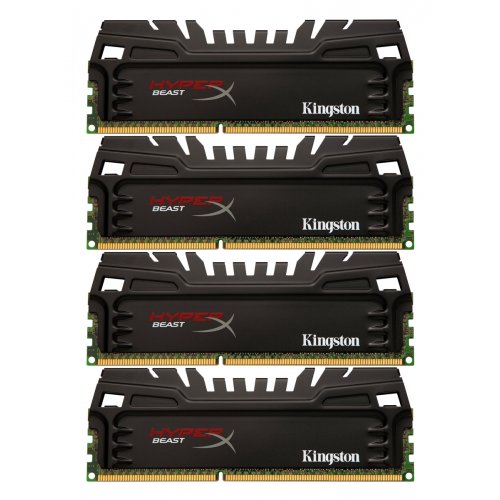 Продати ОЗП Kingston DDR3 16GB (4x4GB) 2400Mhz HyperX BEAST (HX324C11T3K4/16) за Trade-In у інтернет-магазині Телемарт - Київ, Дніпро, Україна фото