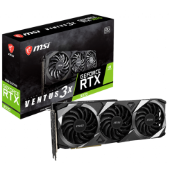 Видеокарта MSI GeForce RTX 3070 VENTUS 3X OC 8192MB (RTX 3070 VENTUS 3X OC) (Восстановлено продавцом, 814891)