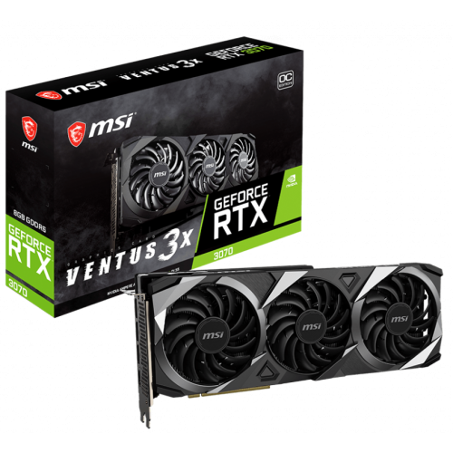 Видеокарта MSI GeForce RTX 3070 VENTUS 3X OC 8192MB (RTX 3070 VENTUS 3X OC) (Восстановлено продавцом, 814891) купить в Украине: Киев, Днепр, Харьков, Одесса  | Проверка совместимости, низкая цена, отзывы, характеристики от TELEMART фото
