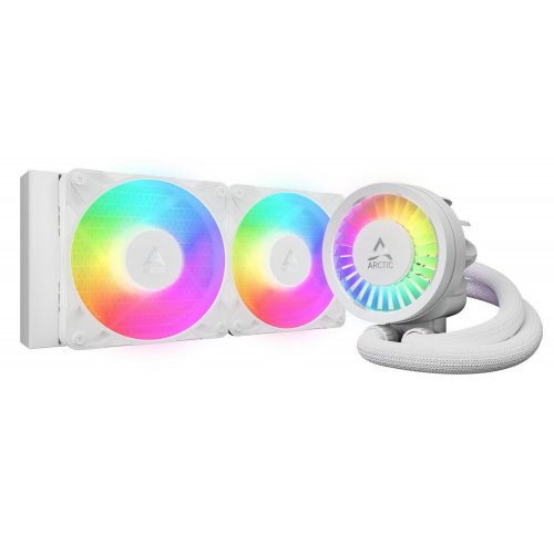 Готова СВО Arctic Liquid Freezer III Pro 240 A-RGB (ACFRE00186A) White купити в Україні: Київ, Львів, Хмельницький, Тернопіль | Перевірка сумісності, низька ціна, відгуки, характеристики від TELEMART фото