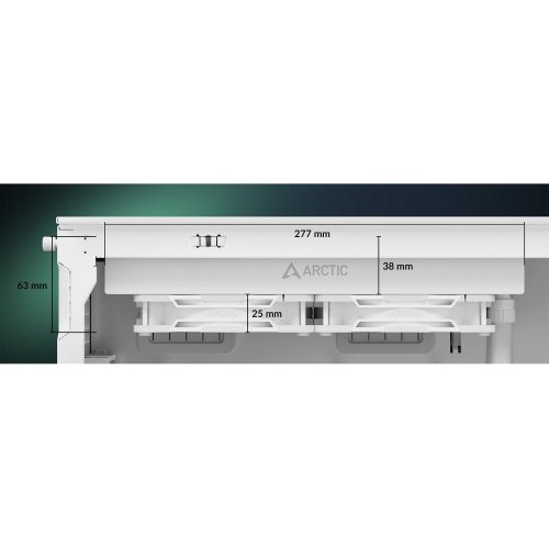 Готова СВО Arctic Liquid Freezer III Pro 240 A-RGB (ACFRE00186A) White купити в Україні: Київ, Львів, Хмельницький, Тернопіль | Перевірка сумісності, низька ціна, відгуки, характеристики від TELEMART фото