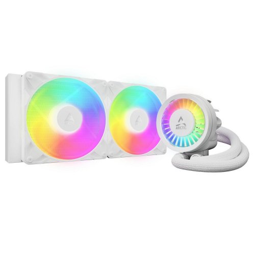Готовая СВО Arctic Liquid Freezer III Pro 280 A-RGB (ACFRE00187A) White купить в Украине: Киев, Днепр, Харьков, Одесса  | Проверка совместимости, низкая цена, отзывы, характеристики от TELEMART фото