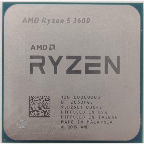 Процесор AMD Ryzen 5 3600 3.6(4.2)GHz 32MB sAM4 Box (100-100000031BOX) (Відновлено продавцем, 814975) купити в Україні: Київ, Львів, Хмельницький, Тернопіль | Перевірка сумісності, низька ціна, відгуки, характеристики від TELEMART фото