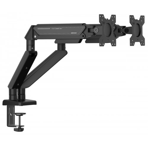 Настольное крепление для двух мониторов Anda Seat Stealth II Duo 17-32" (AD-W-A6D-2S-BB) Black купить в Украине: Киев, Днепр, Харьков, Одесса  | Низкая цена, отзывы, характеристики от TELEMART фото