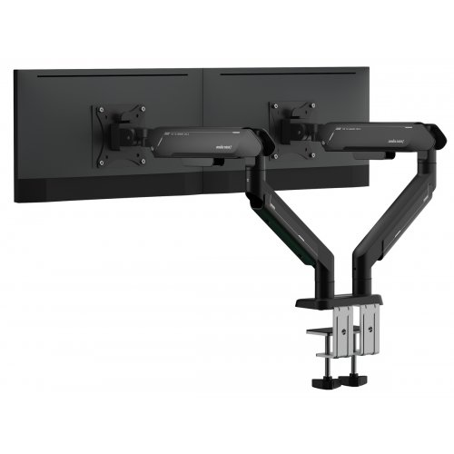 Настольное крепление для двух мониторов Anda Seat Stealth Pro II Duo 17-42" (AD-W-A9-2S-BB) Black купить в Украине: Киев, Днепр, Харьков, Одесса  | Низкая цена, отзывы, характеристики от TELEMART фото