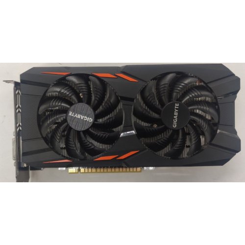 Видеокарта Gigabyte GeForce GTX 1050 WindForce 2X OC 2048MB (GV-N1050WF2OC-2GD) (Восстановлено продавцом, 815001) купить в Украине: Киев, Днепр, Харьков, Одесса  | Проверка совместимости, низкая цена, отзывы, характеристики от TELEMART фото