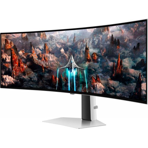Монитор Samsung 49" Odyssey OLED G9 G93SC (LS49CG930SIXCI) Black (Восстановлено продавцом, 815011) купить в Украине: Киев, Днепр, Харьков, Одесса  | Низкая цена, отзывы, характеристики от TELEMART фото