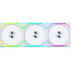 Набор кулеров для корпуса Lian Li Uni Fan SL Wireless 120 Reverse Blade 3 in 1 (G99.12RSL1W3W.00) White