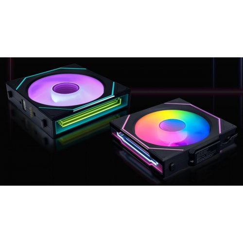 Набор кулеров для корпуса Lian Li Uni Fan SL-INF Wireless 120 Reverse Blade 3 in 1 (G99.12RSLIN1W3B.00) Black купить в Украине: Киев, Днепр, Харьков, Одесса  | Проверка совместимости, низкая цена, отзывы, характеристики от TELEMART фото