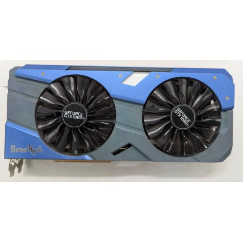 Відеокарта Palit GeForce GTX 1080 TI GameRock 11264MB (NEB108TT15LC-1020G) (Відновлено продавцем, 815141) купити в Україні: Київ, Львів, Хмельницький, Тернопіль | Перевірка сумісності, низька ціна, відгуки, характеристики від TELEMART фото