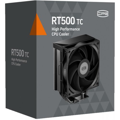 Кулер PCCooler RT500 TC Black купити в Україні: Київ, Львів, Хмельницький, Тернопіль | Перевірка сумісності, низька ціна, відгуки, характеристики від TELEMART фото