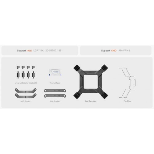 Кулер PCCooler RT500 TC Black купити в Україні: Київ, Львів, Хмельницький, Тернопіль | Перевірка сумісності, низька ціна, відгуки, характеристики від TELEMART фото