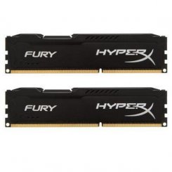 Озп HyperX DDR3 16GB (2x8GB) 1600MHz FURY Black (HX316C10FBK2/16) (Відновлено продавцем, 815159)