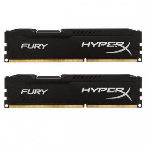 Озу HyperX DDR3 16GB (2x8GB) 1600MHz FURY Black (HX316C10FBK2/16) (Восстановлено продавцом, 815159) купить в Украине: Киев, Днепр, Харьков, Одесса  | Проверка совместимости, низкая цена, отзывы, характеристики от TELEMART фото