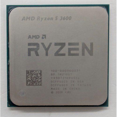 Процессор AMD Ryzen 5 3600 3.6(4.2)GHz 32MB sAM4 Tray (100-000000031) (Восстановлено продавцом, 815162) купить в Украине: Киев, Днепр, Харьков, Одесса  | Проверка совместимости, низкая цена, отзывы, характеристики от TELEMART фото