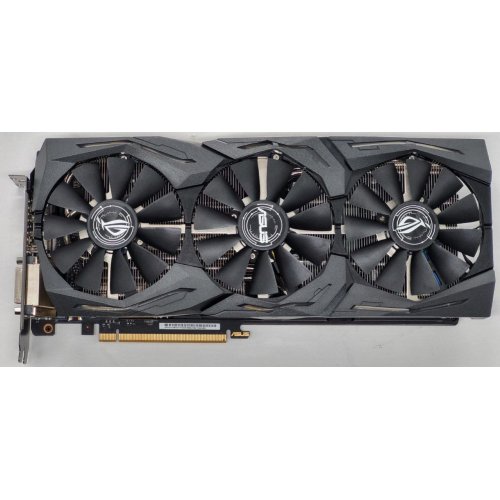 Видеокарта Asus ROG GeForce GTX 1080 TI STRIX OC 11264MB (ROG-STRIX-GTX1080TI-O11G-GAMING) (Восстановлено продавцом, 815183) купить в Украине: Киев, Днепр, Харьков, Одесса  | Проверка совместимости, низкая цена, отзывы, характеристики от TELEMART фото