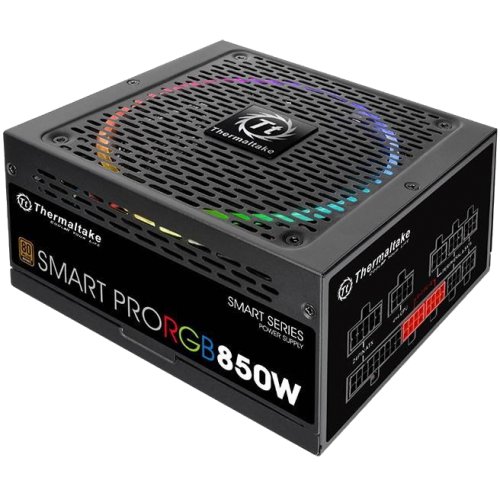 Блок живлення Thermaltake Smart Pro RGB 850W (SPR-0850F-R SR) Seller Recertified (Відновлено продавцем, 815215) купити в Україні: Київ, Львів, Хмельницький, Тернопіль | Перевірка сумісності, низька ціна, відгуки, характеристики від TELEMART фото