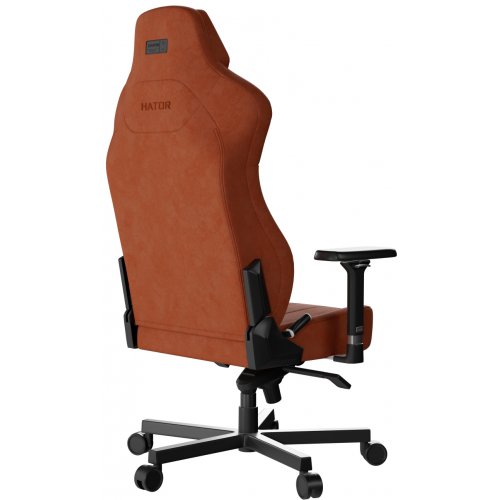 Ігрове крісло HATOR Arc 3 Velour XL (HTC3449XL) Orange купити в Україні: Київ, Львів, Хмельницький, Тернопіль | Низька ціна, відгуки, характеристики від TELEMART фото