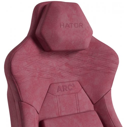 Ігрове крісло HATOR Arc 3 Velour XL (HTC3444XL) Orchid Pink купити в Україні: Київ, Львів, Хмельницький, Тернопіль | Низька ціна, відгуки, характеристики від TELEMART фото