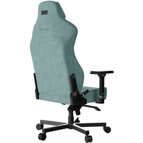 Ігрове крісло HATOR Arc 3 Velour XL (HTC3443XL) Turquoise купити в Україні: Київ, Львів, Хмельницький, Тернопіль | Низька ціна, відгуки, характеристики від TELEMART фото