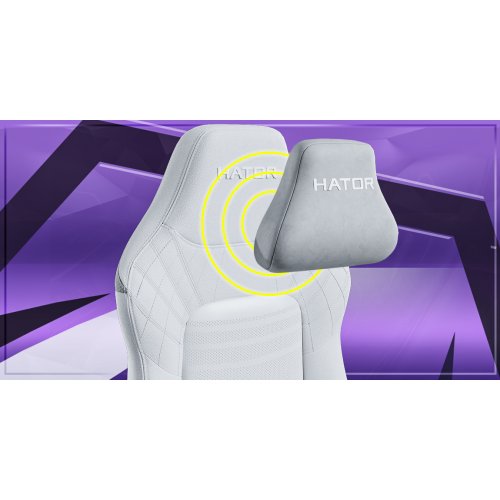 Ігрове крісло HATOR Darkside 3 Pro L PU (HTC3200L) Black купити в Україні: Київ, Львів, Хмельницький, Тернопіль | Низька ціна, відгуки, характеристики від TELEMART фото