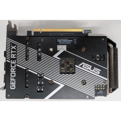 Видеокарта Asus GeForce RTX 3060 Ti Mini 8192MB (DUAL-RTX3060TI-8G-MINI-V2) (Восстановлено продавцом, 815222) купить в Украине: Киев, Днепр, Харьков, Одесса  | Проверка совместимости, низкая цена, отзывы, характеристики от TELEMART фото