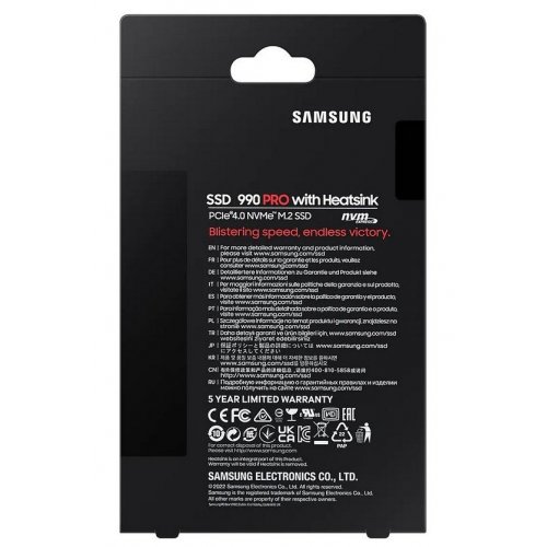 Уценка ssd-диск Samsung 990 PRO V-NAND TLC 1TB M.2 (2280 PCI-E) NVMe 2.0 (MZ-V9P1T0CW) (Вскрытая упаковка, 815249) купить в Украине: Киев, Днепр, Харьков, Одесса  | Проверка совместимости, низкая цена, отзывы, характеристики от TELEMART фото