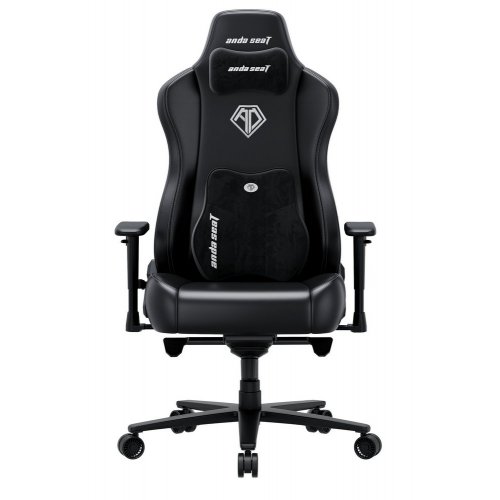 Ігрове крісло Anda Seat Novis Plus XL (AD23YC-XL-01-B-PV-B04) Black купити в Україні: Київ, Львів, Хмельницький, Тернопіль | Низька ціна, відгуки, характеристики від TELEMART фото
