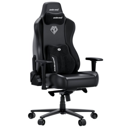 Ігрове крісло Anda Seat Novis Plus XL (AD23YC-XL-01-B-PV-B04) Black купити в Україні: Київ, Львів, Хмельницький, Тернопіль | Низька ціна, відгуки, характеристики від TELEMART фото